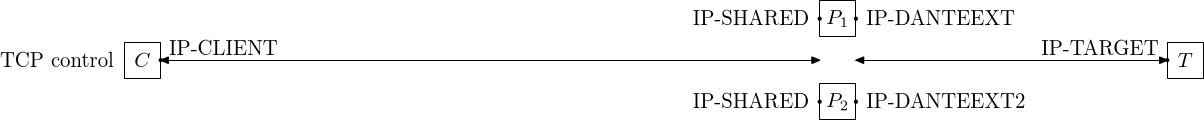 Shared IP load-balance network (TCP)